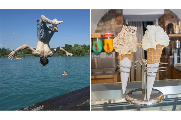 Egal ob Badesee oder Eiscafé – im Sommer ist der Wunsch nach Erfrischung bei vielen Menschen groß.