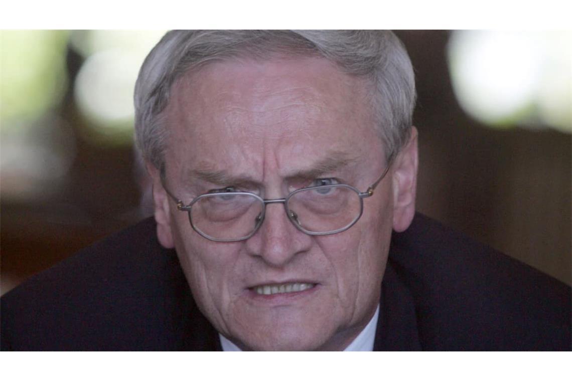 Ehemaliger Spionagechef, nun selbst der Spionage bezichtigt: Der frühere Präsident des Bundesnachrichtendienstes BND, August Hanning. Hier auf einem Bild aus dem Jahr 2007.