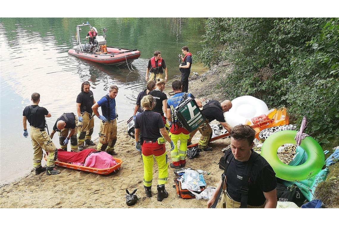 Ein 41-Jähriger war in einem Baggersee bei Düsseldorf ertrunken.
