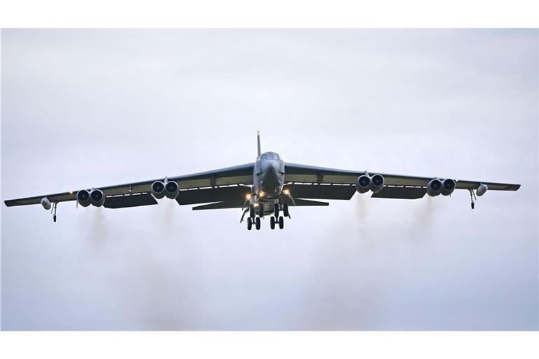 Ein B-52-Bomber sorgte für Aufregung (Symbolbild).