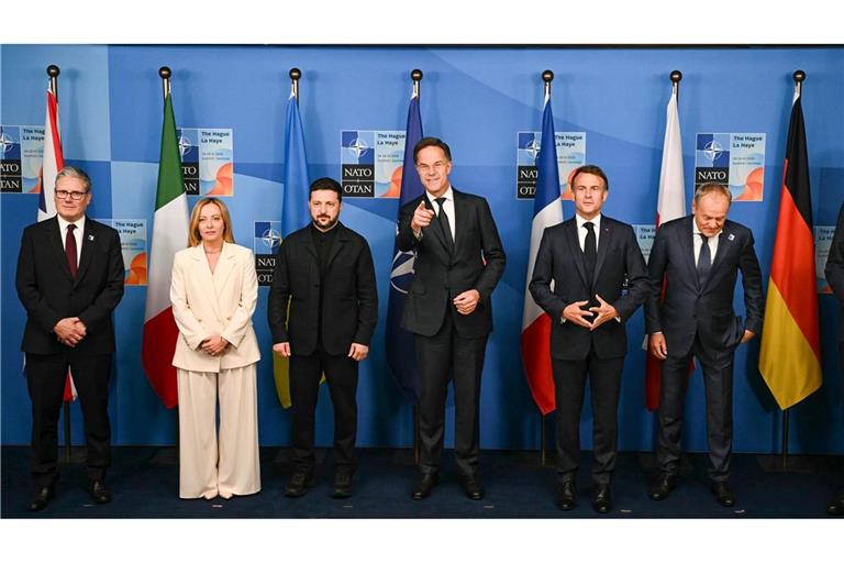 Ein E5-Treffen auf Spitzenebene gab es zuletzt 2025 - damals mit dem ukrainischen Präsidenten Selenskyj. (Archivbild)