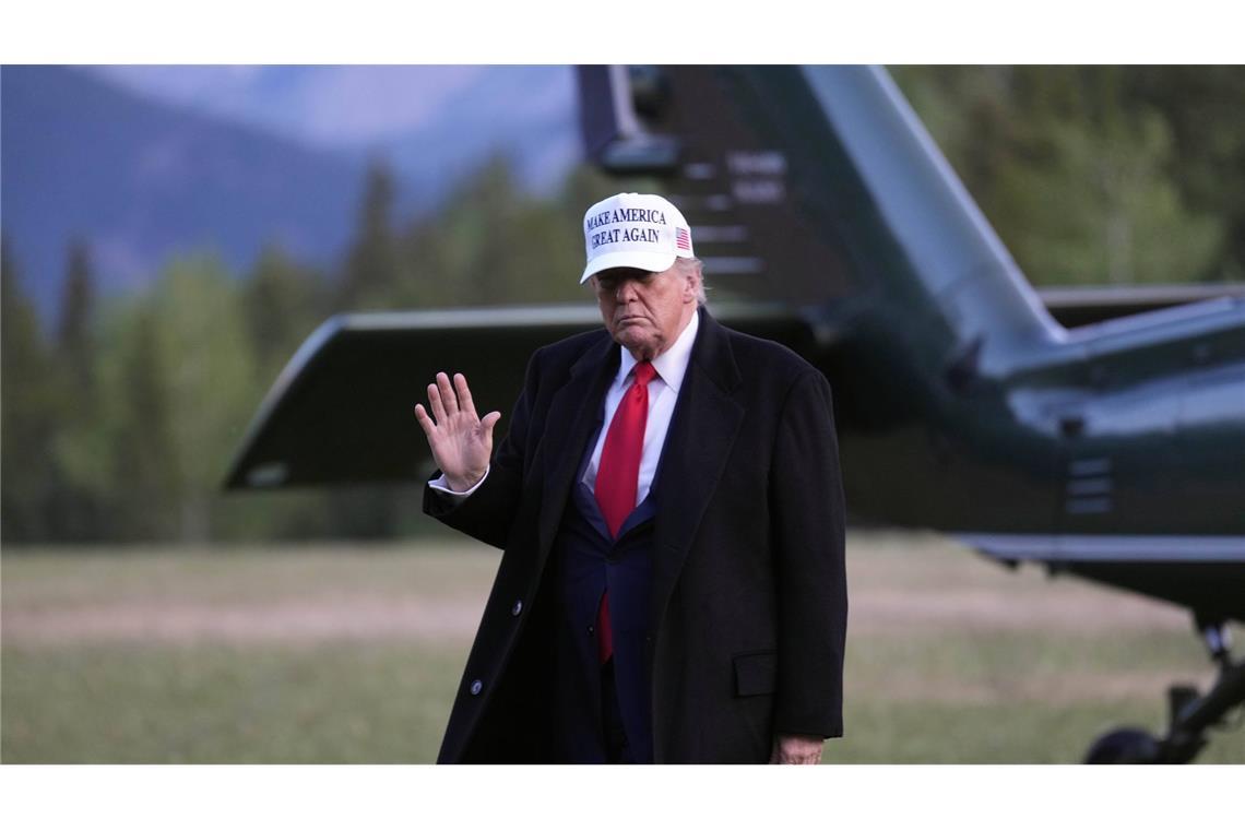 Wer nicht von den Launen Donald Trumps abhängen will, muss zahlen Ein eigenwilliger Spieler: US-Präsident Donald Trump beim G7-Gipfel in Kanada.