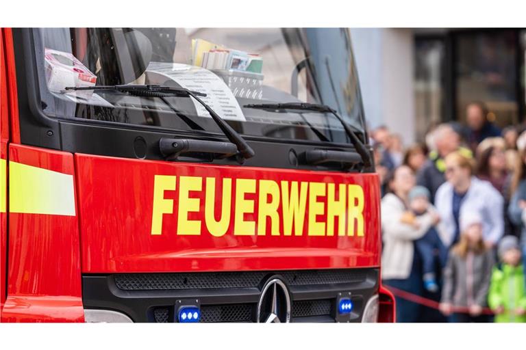 Ein Einsatzfahrzeug der Feuerwehr. (Symbolfoto)