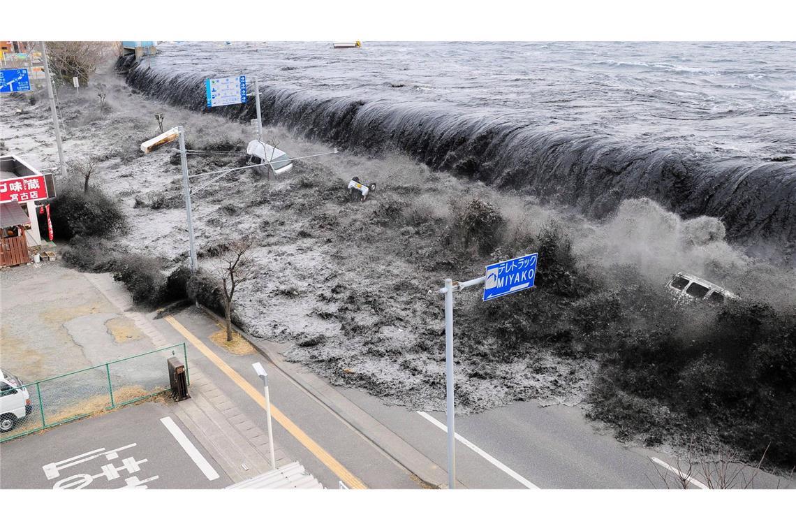 Ein Erdbeben und ein Tsunami sorgten im März 2011 für den Super-GAU im Atomkraftwerk Fukushima.