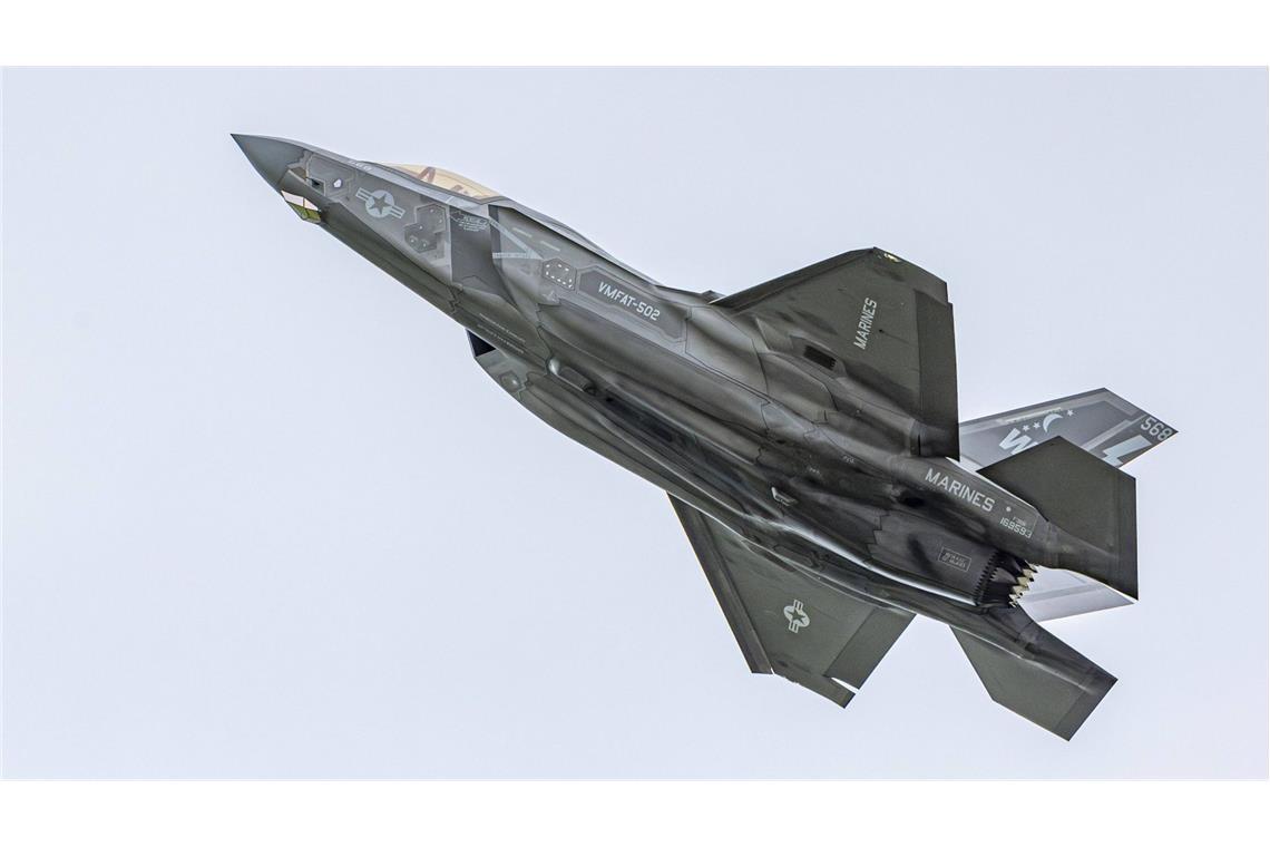 Deutschland will norwegische Raketen für F-35-Jets kaufen Ein F35-Jet.