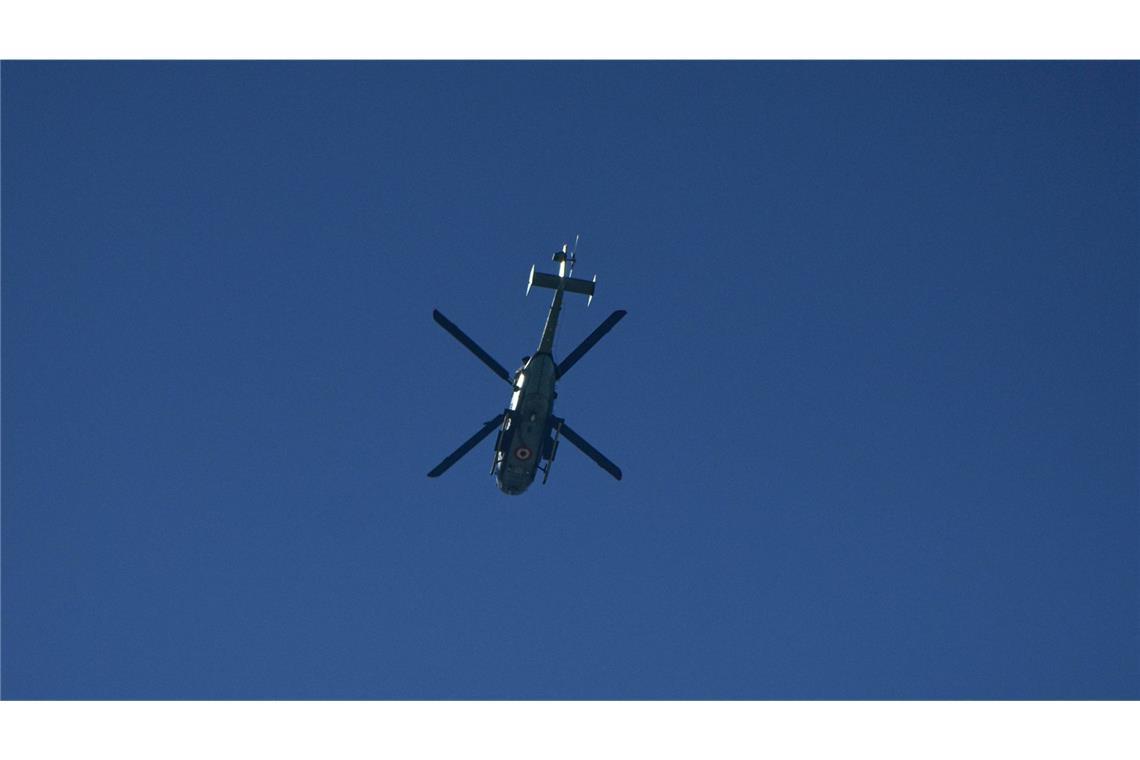 Sieben Tote bei Hubschrauber-Absturz in Indien Ein Hubschrauber ist in Indien abgestürzt (Archivbild).