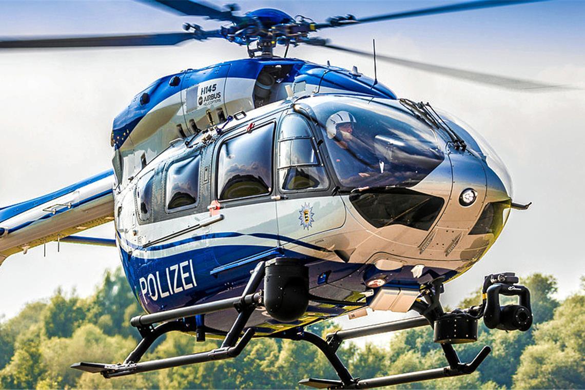 Vermisster in Backnang wohlbehalten aufgefunden Ein Hubschrauber wird zur Suche eingesetzt. Symbolbild: privat