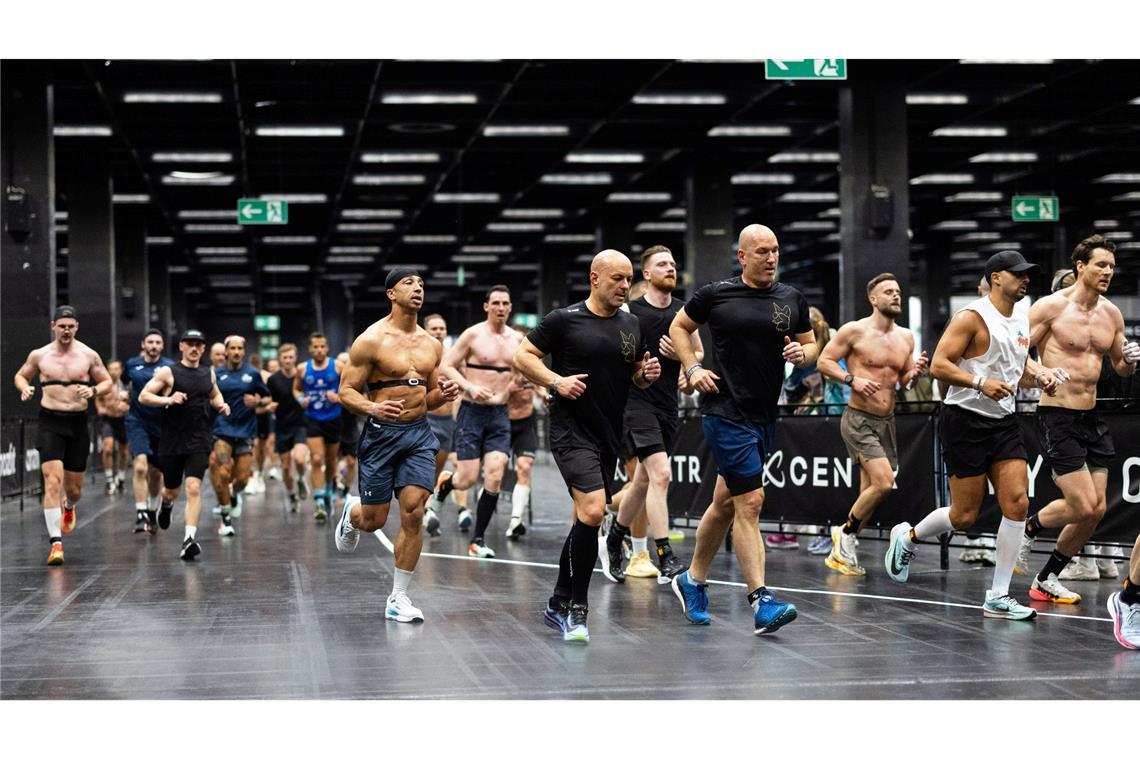 Ein Hyrox-Wettkampf bei der Fibo 2026.