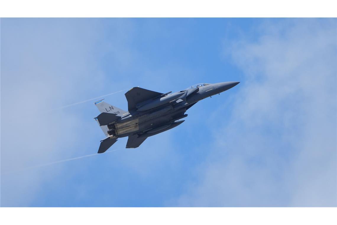 Ein Kampfflugzeug vom Type F-15E ist über dem Iran abgeschossen worden. (Archivbild)