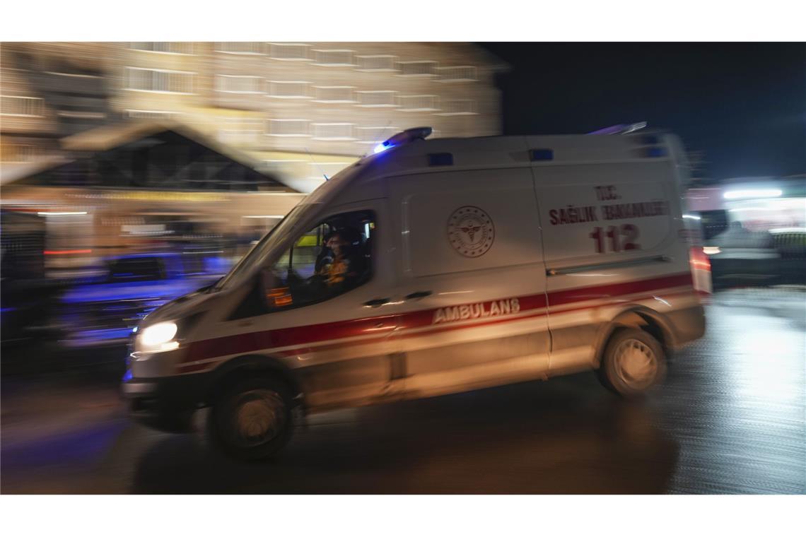 Ein Krankenwagen in der Türkei (Archivbild).