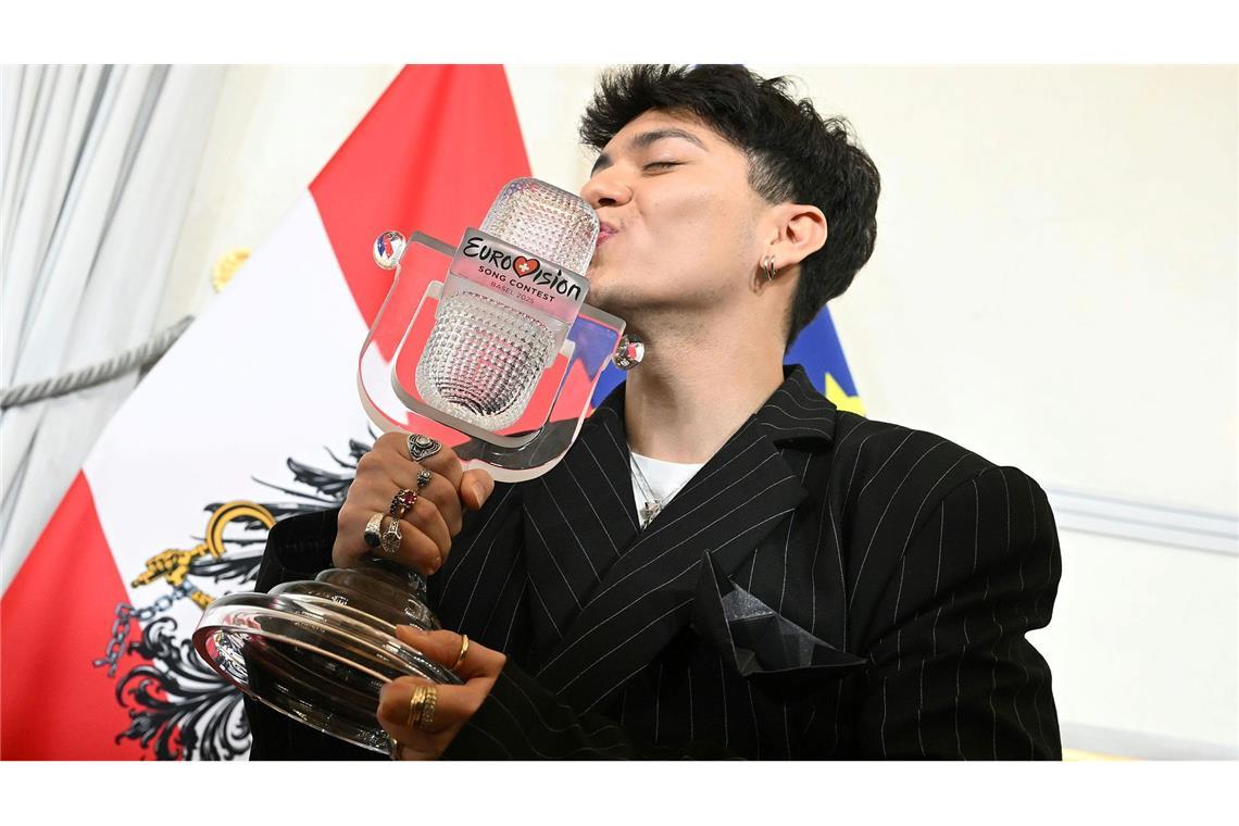 Neue Musik von JJ: Das Leben nach dem ESC-Hype Ein letzter Kuss - dann ging die ESC-Trophäe zu Bruch. (Archivbild)