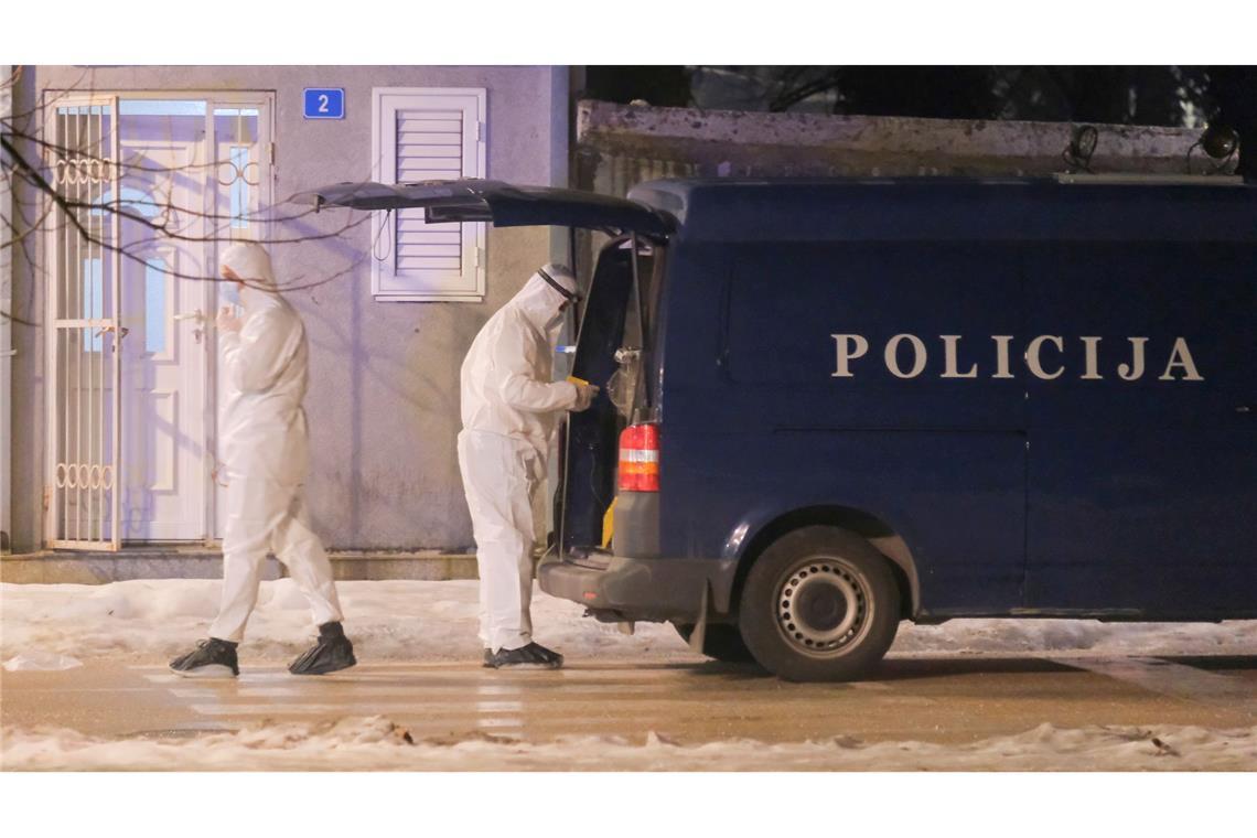 Mann in Montenegro erschießt mindestens zehn Menschen Ein Mann hat in einer montenegrinischen Kleinstadt mehrere Menschen getötet.