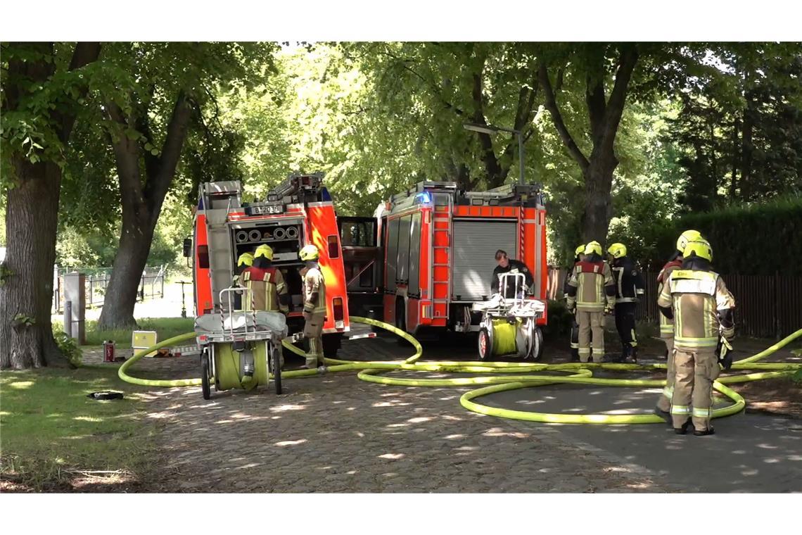Feuer-Drama im Haus von Feinkosthändler Ein Mann war bei dem Brand ums Leben gekommen.