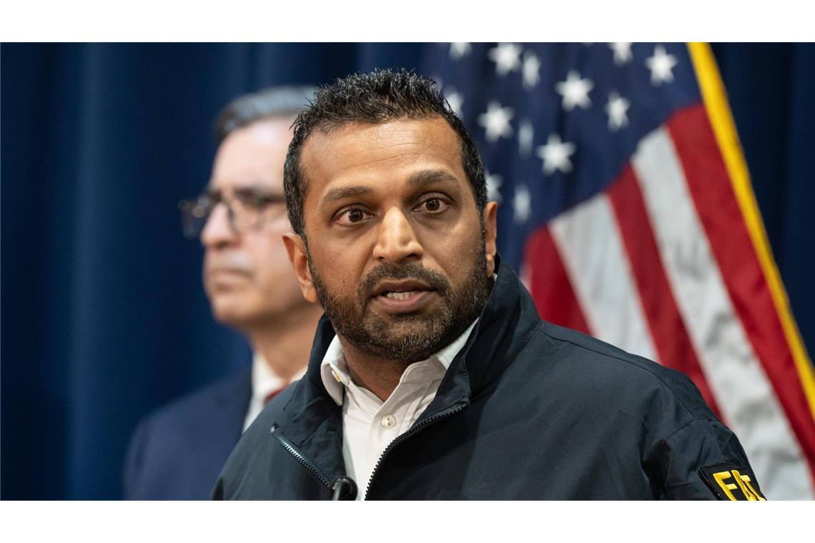 „Gewaltsame Attacke“: FBI vereitelt möglichen Terroranschlag in den USA Ein möglicher Anschlag konnte verhindert werden, sagt der FBI-Chef Chris Patel.