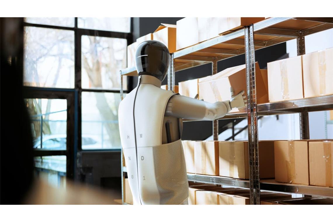 Ein mögliches Tätigkeitsfeld für humanoide Roboter: Logistik und Lagerarbeiten