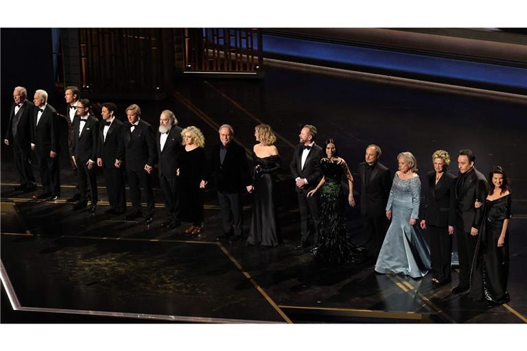 Ein paar der größten Stars von Hollywood erinnern bei den Oscars an den ermordeten Regisseur Rob Reiner.