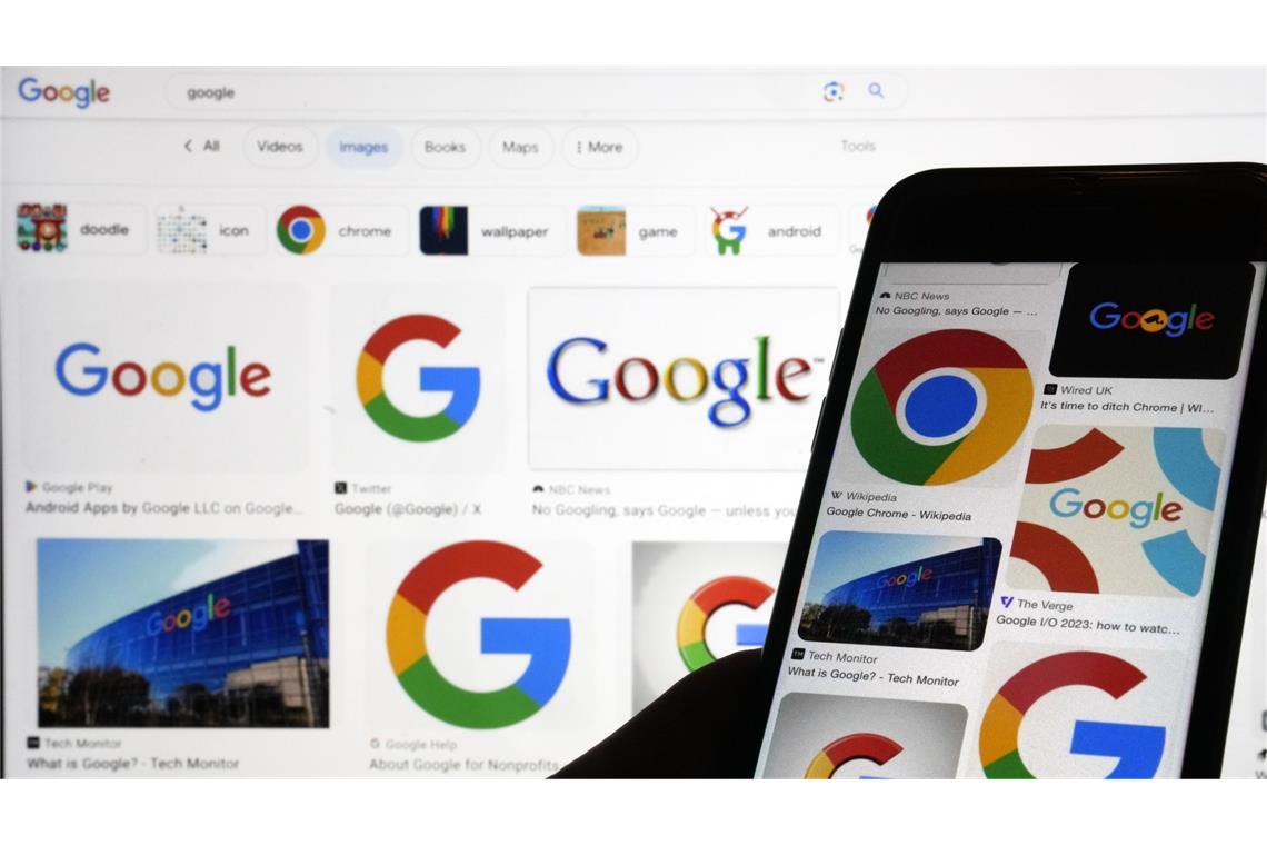 Apple-Manager lässt Aktie des Google-Konzerns absacken Ein ranghoher Apple-Manager hat die Aktie des Google-Konzerns auf eine steile Talfahrt geschickt (Symbolbild).