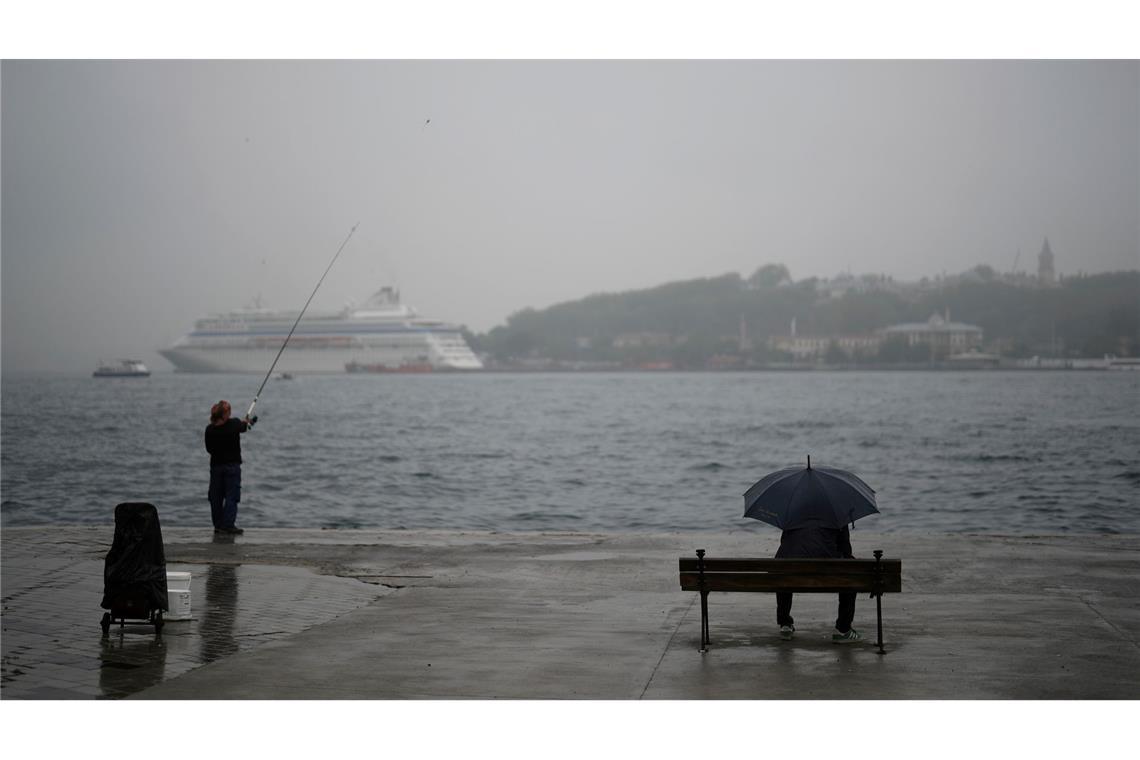 Türkei: So wenig Regen wie seit 52 Jahren nicht Ein Regentag in Istanbul - angesichts der Wasserprobleme im Land sind darüber viele dankbar. (Archivbild)