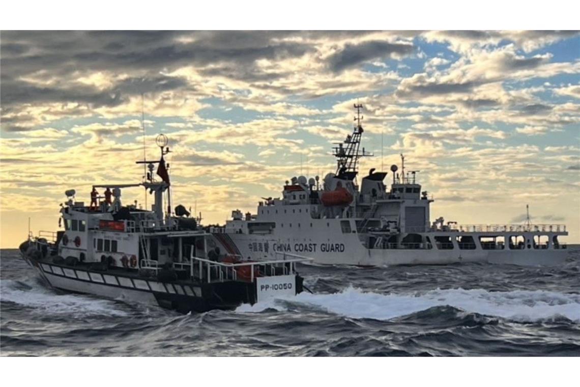 Ein Schiff der taiwanesischen Küstenwache.