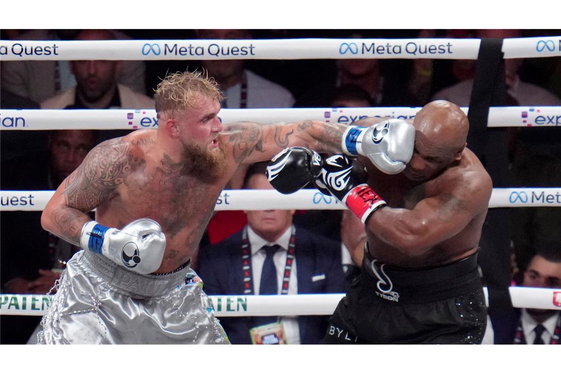 Bilder des Tages Ein schwerer Schlag trifft "Iron Mike".