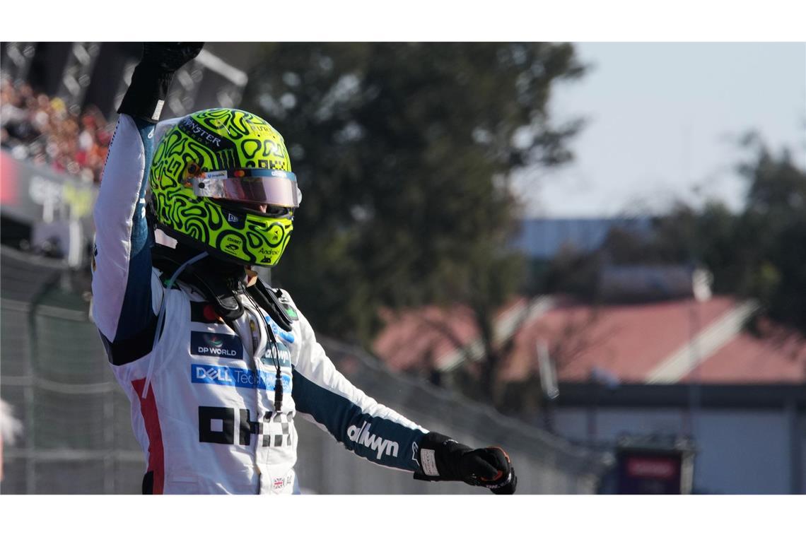 Ein starker Auftritt und die WM-Führung für Lando Norris.