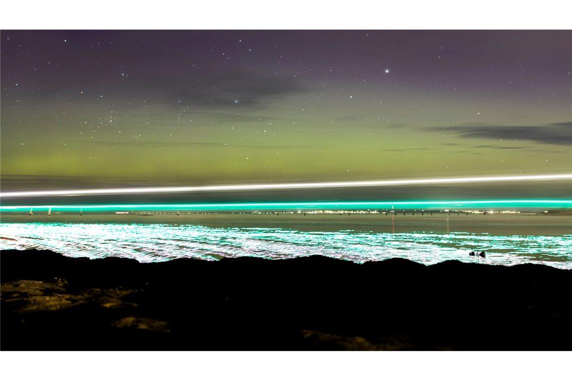 Ein starker Sonnensturm hat die Polarlichter ausgelöst.