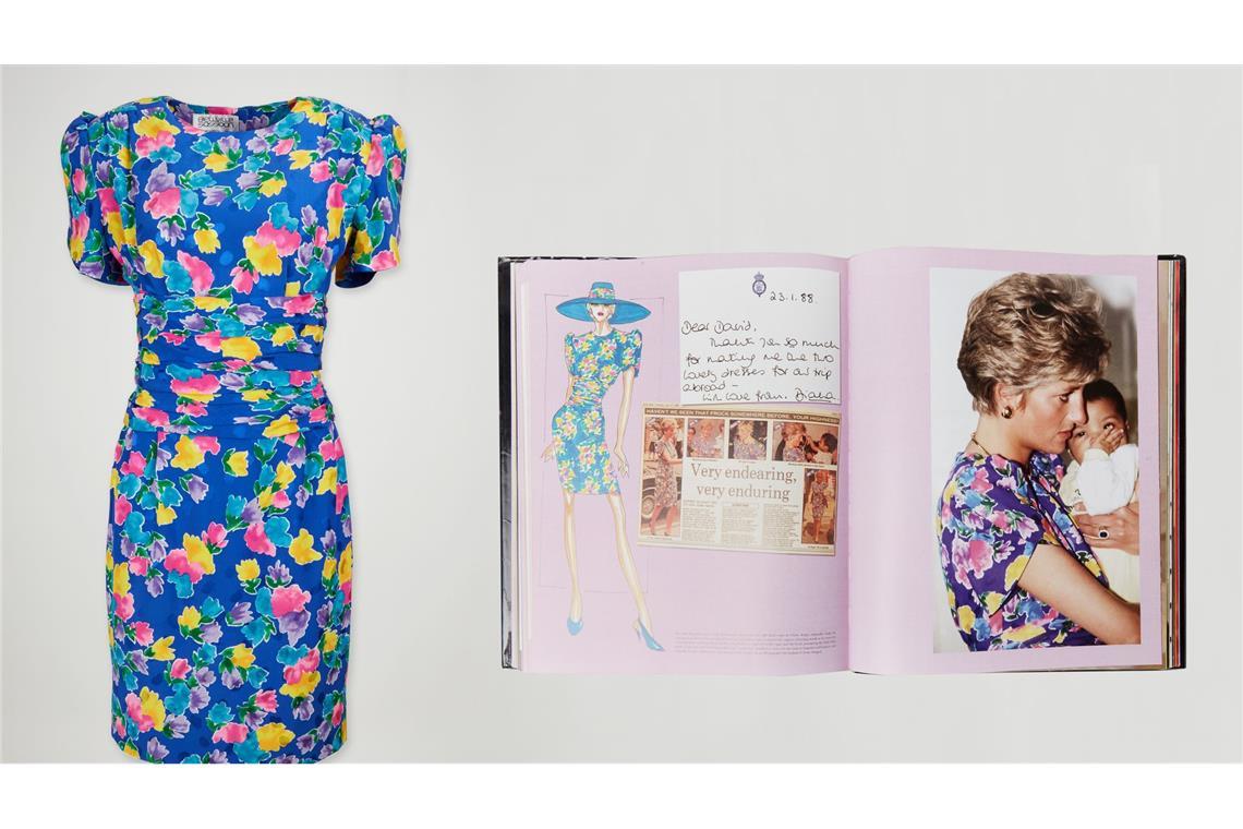 Kleidungsstücke von Prinzessin Diana werden versteigert Ein Teil des Auktionserlöses soll wohltätigen Zwecken zugutekommen.