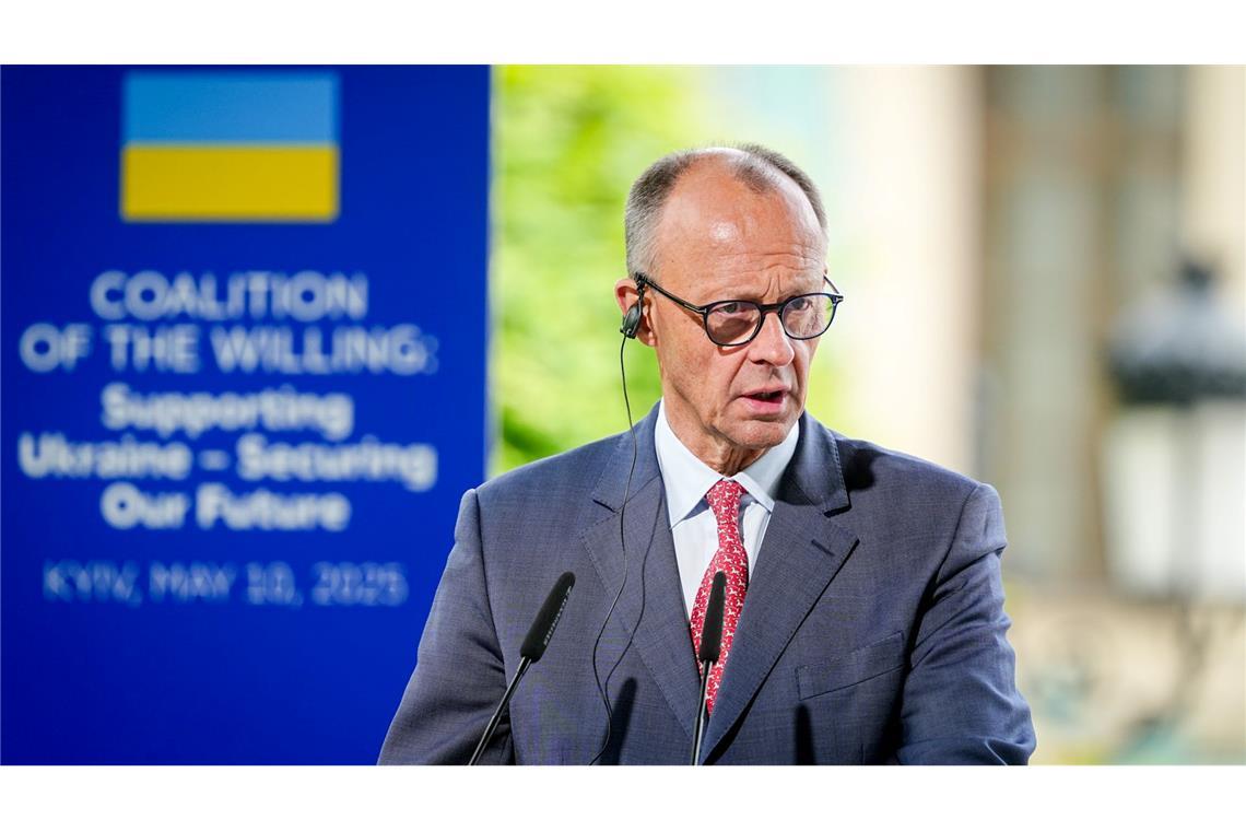 Europäer und Ukraine stellen Putin Waffenruhe-Ultimatum Ein Telefonat mit Wladimir Putin ist für Friedrich Merz "eine Option".