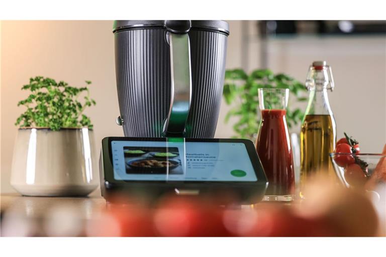 Ein Thermomix bei einer Präsentation - das Küchengerät des Herstellers Vorwerk wird im Direktvertrieb verkauft.