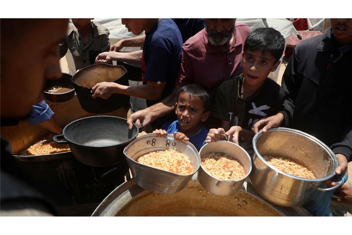 Ein Viertel der Menschen im Gazastreifen lebt UN-Angaben zufolge unter "hungersnotähnlichen Bedingungen". (Archivbild)