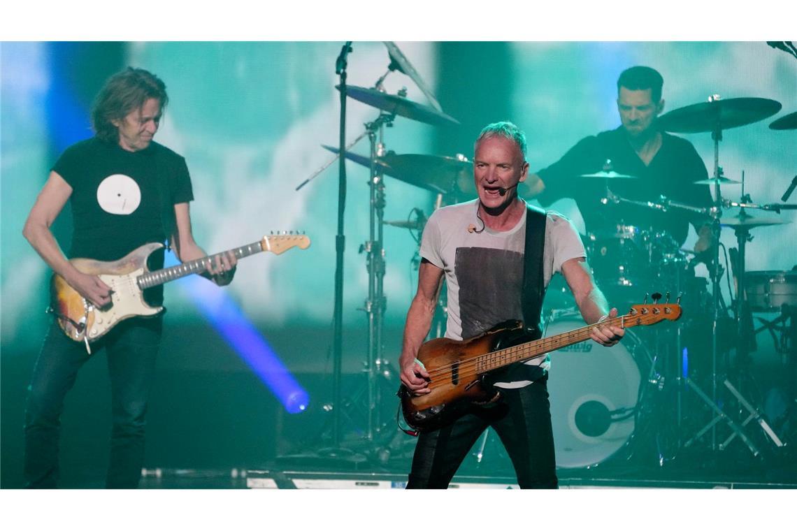 Sting sucht die Herausforderung: "Es ist wie eine Droge" Ein Vorgeschmack auf die anstehenden Sting-Konzerte in Deutschland gibt sein neues Album "3.0 Live". (Archivbild)