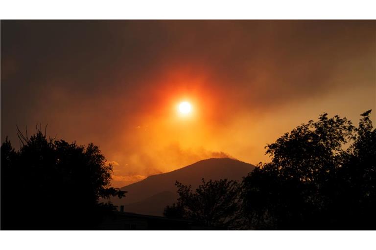 Ein Waldbrand in Utah hat sich weiter ausgebreitet.