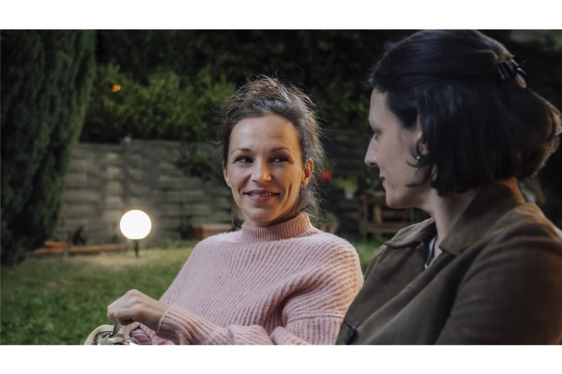 Ein Wiedersehen: Katja Scherf (Franziska Wulf, li.) und Kommissarin Baumann