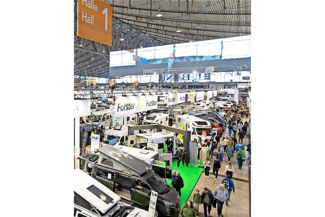 Ein Wohnmobil gefällig? Es gibt sie in allen Größen bei der CMT zu sehen – und zu kaufen.