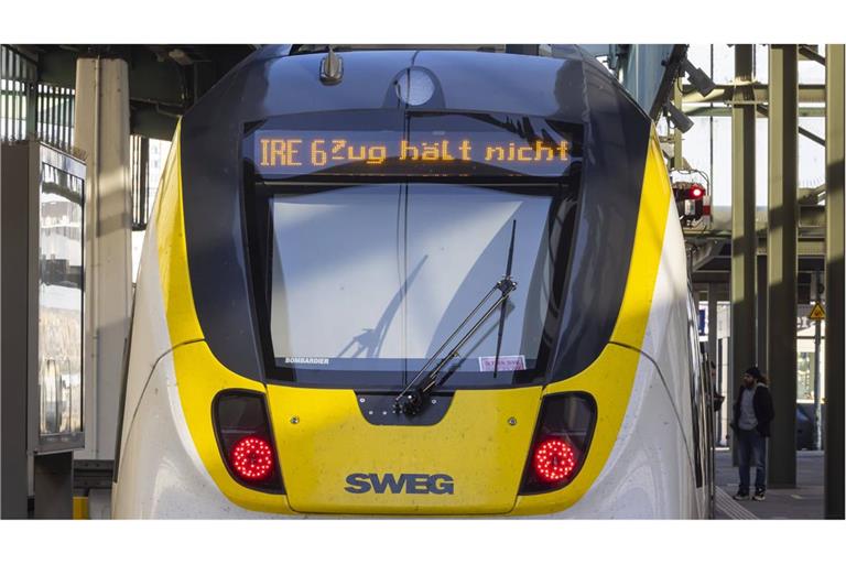 Eine Bahn der SWEG