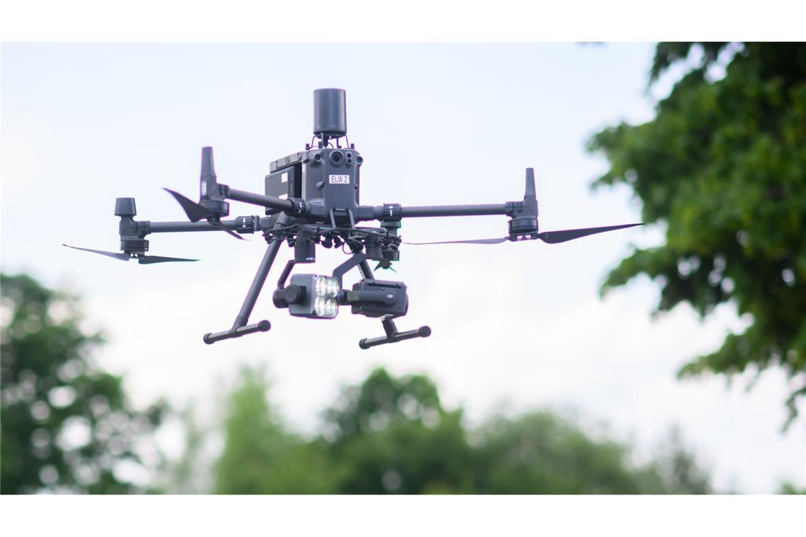 Eine Drohne vom Typ DJI Matrice M300 RTK (Symbolbild).