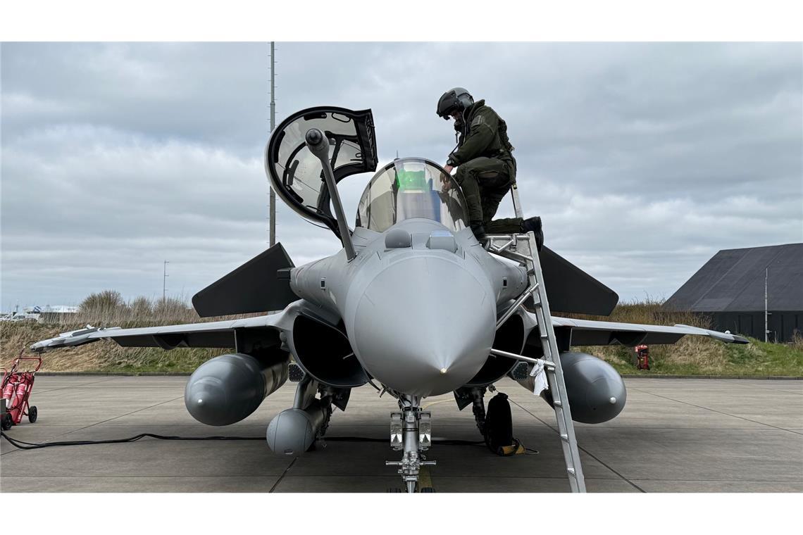 Eine französische Rafale war am ersten Einsatz von Eastern Sentry beteiligt. (Archivbild)