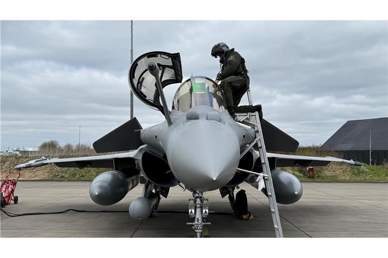 Eine französische Rafale war am ersten Einsatz von Eastern Sentry beteiligt. (Archivbild)