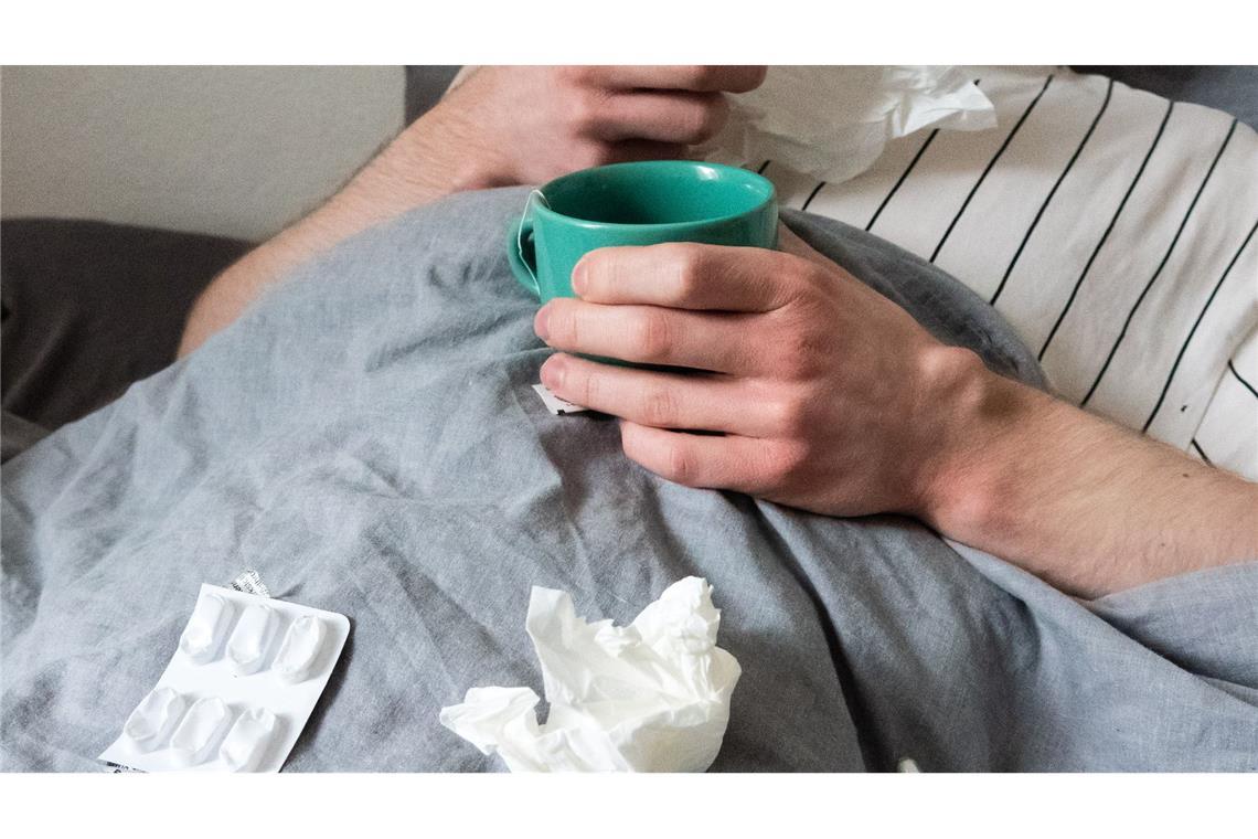 Grippe und Covid erhöhen Herzinfarkt- und Schlaganfallrisiko Eine Grippe kann Folgen nach sich ziehen. (Illustration)