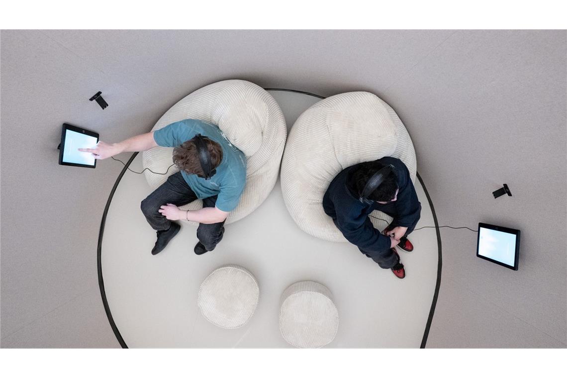 Eine interaktive Ausstellung im Dresdner Hygienemuseum widmet sich der mentalen Gesundheit.