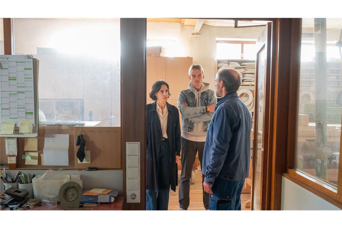 Eine Tischlerwerkstatt betreibt Claires Onkel in Hohenweiler.