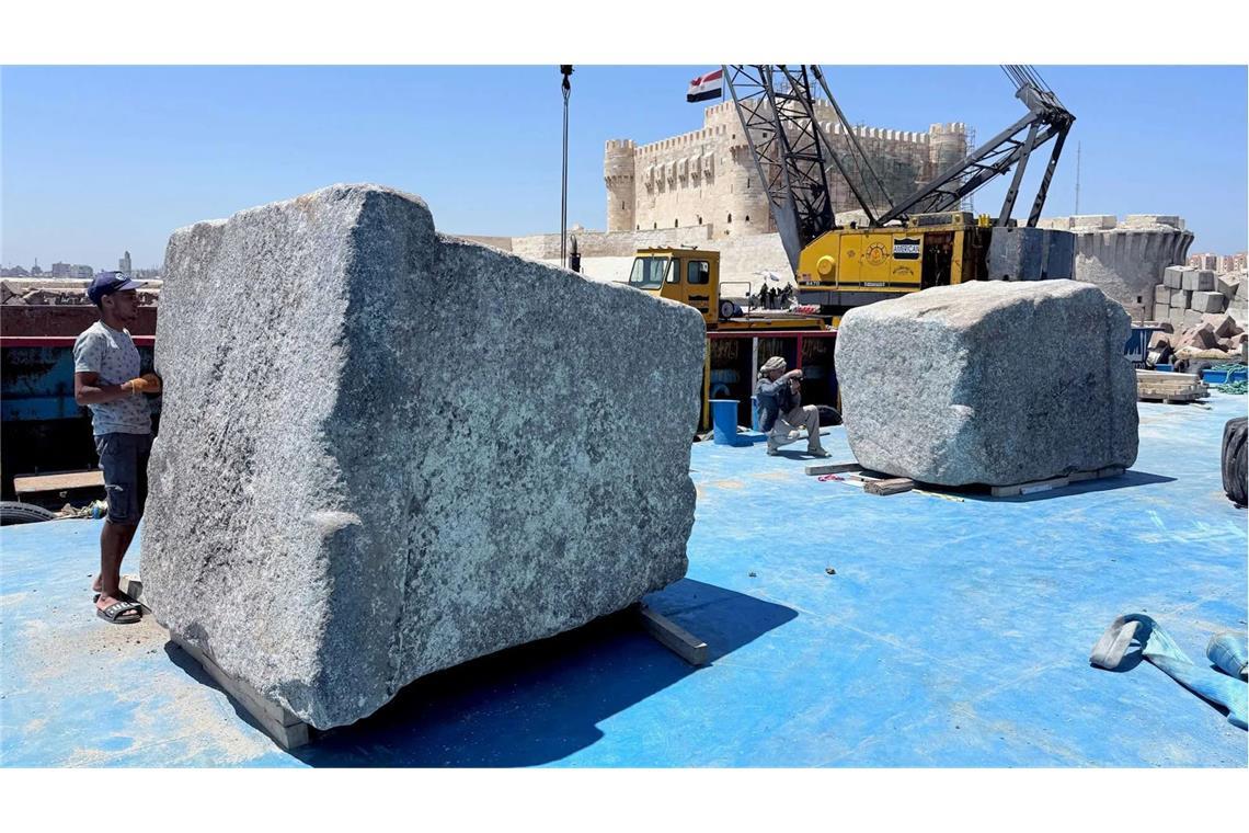 Archäologen entdecken Steine des Leuchtturms von Alexandria