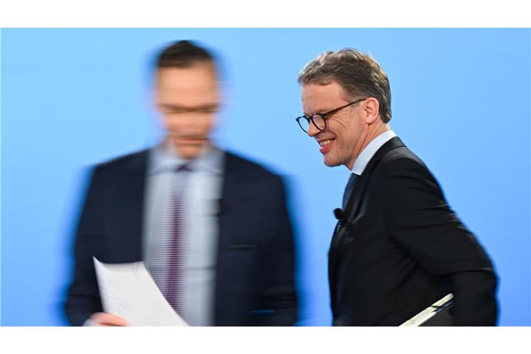 Einer der Spitzenverdiener im Dax:  Deutsche-Bank-Chef Christians Sewing. (Archivbild)