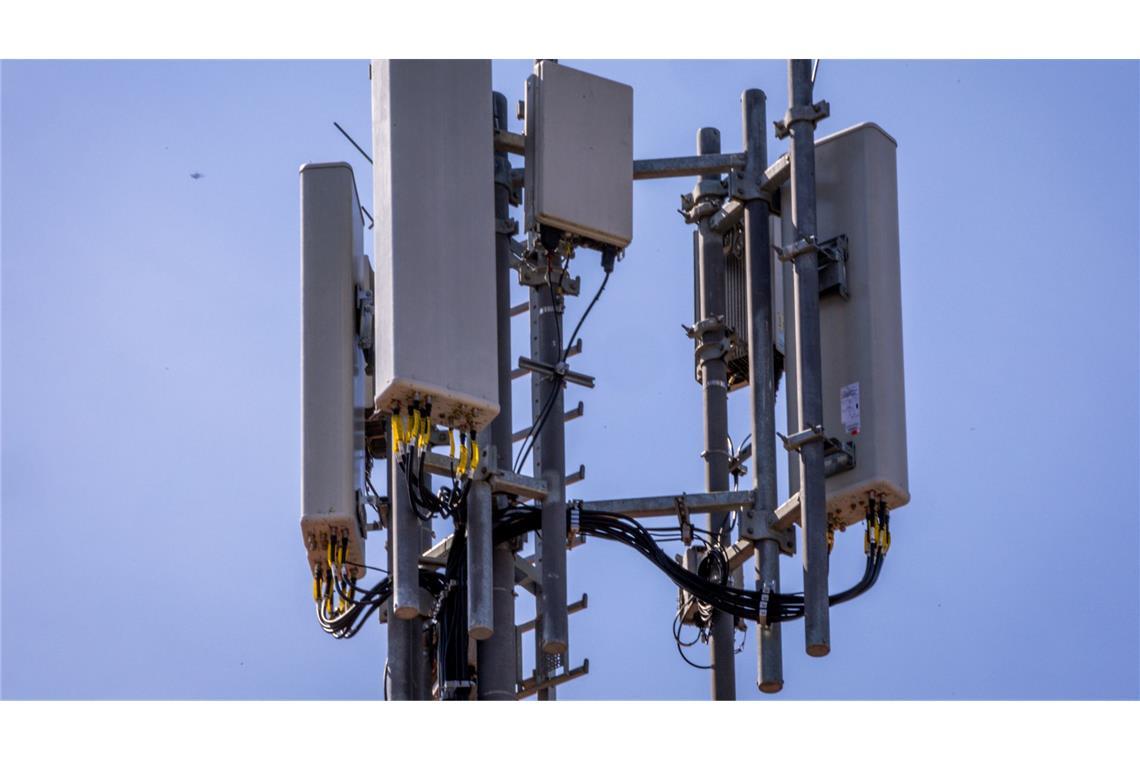 Einer von Zehntausenden Mobilfunk-Antennenstandorten in Deutschland. (Archivbild)