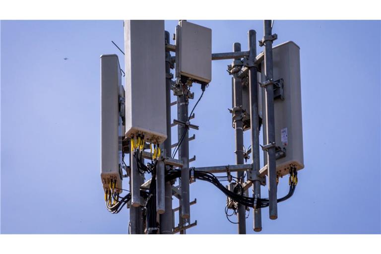 Einer von Zehntausenden Mobilfunk-Antennenstandorten in Deutschland. (Archivbild)