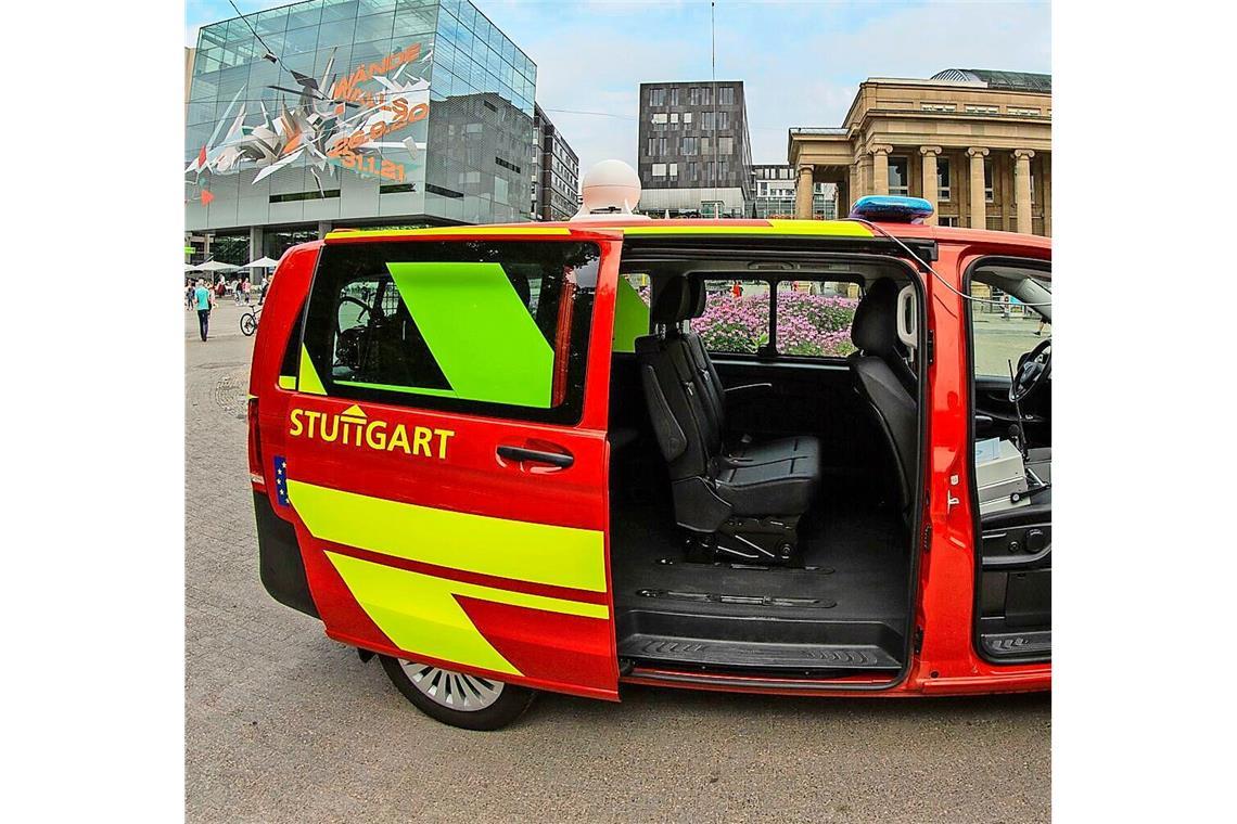 Eines der drei mobilen Sirenenfahrzeuge der Stuttgarter Feuerwehr – mehr gibt es im Stadtgebiet nicht mehr.