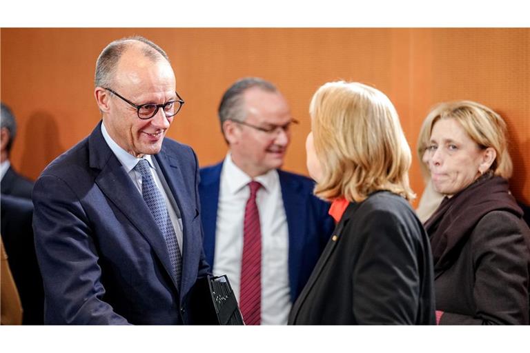 Einigung im Bürgergeld-Streit: Friedrich Merz (CDU) und Bärbel Bas (SPD)