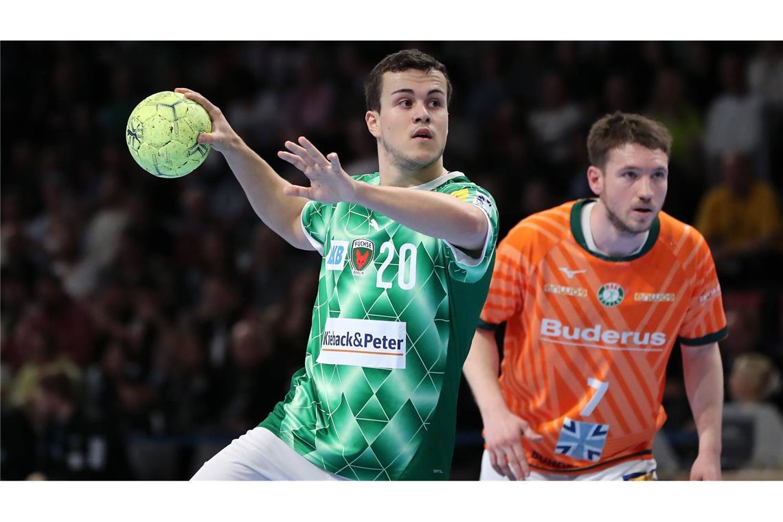 Schwäbisches Handball-Juwel feiert Debüt im Nationalteam Eiskalter Vollstrecker: Tim Freihöfer ist der erfolgreichste und mit Abstand treffsicherste deutsche Linksaußen in dieser Bundesligasaison.