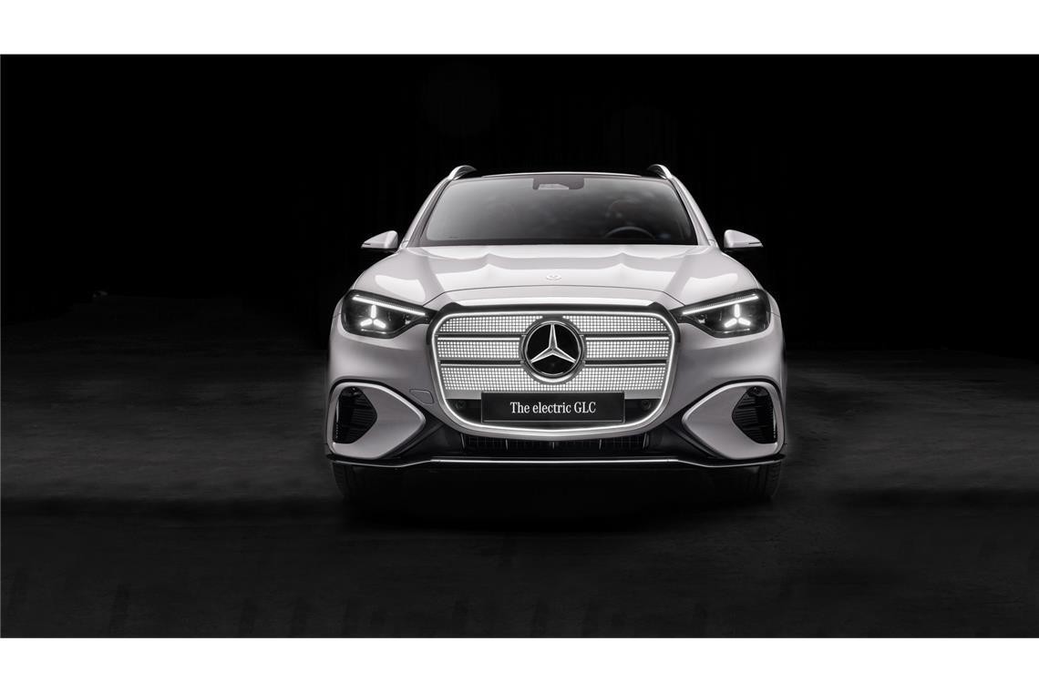 Elektrisch und voller neuer Technologien: So sieht der neue Mercedes GLC aus.