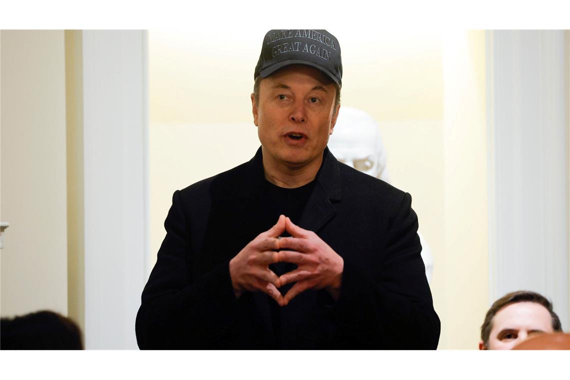 Musk zahlt für Unterschriften "gegen aktivistische Richter" Elon Musk bietet erneut Geld vor einer Wahl in den USA. (Archivbild)